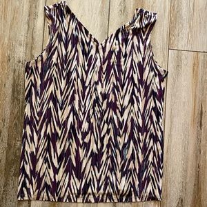 Chico’s Travelers Tank, Multicolor, Size 1/Medium